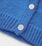 Evafashion round neck loose cardigan HZ1024