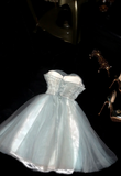 Ndyad Strapless Ball Gown Tulle Birtdhay Dresses Beaded Homecoming Dresses HZ1024