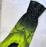 Ndyad Strapless Mermaid Beaded Chiffon Short Prom Dresses, Green Birthday Dresses HZ1024