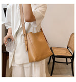 Ndyad capacity commuter versatile crossbody bucket bag tote bag HZ1024