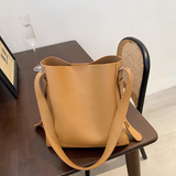 Ndyad capacity commuter versatile crossbody bucket bag tote bag HZ1024