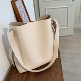 Ndyad capacity commuter versatile crossbody bucket bag tote bag HZ1024