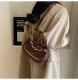 Ndyad versatile hand chain shoulder saddle bag messenger bag HZ1024