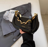 Ndyad versatile hand chain shoulder saddle bag messenger bag HZ1024