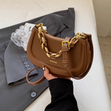 Ndyad versatile hand chain shoulder saddle bag messenger bag HZ1024