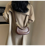 Ndyad versatile hand chain shoulder saddle bag messenger bag HZ1024