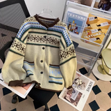 Ndyad Isle Vintage Jacquard Cardigan HZ1024