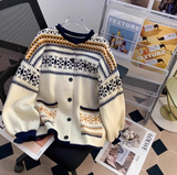 Ndyad Isle Vintage Jacquard Cardigan HZ1024
