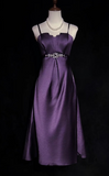 Ndyad Sheath Dark Purple Formal Dresses Spaghetti Straps Guest Dresses Satin Short Prom Dresses HZ1024