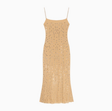 Ndyad diamond sequin sexy suspender-covering long skirt HZ1024