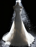 Ndyad Halter Neck Sheath Long Wedding Dresses Sleeveless Bridal Gowns Tulle Lace Bridal Dresses HZ1024