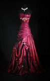 Ndyad Sweetheart Neck A-Line Long Prom Dresses Taffeta Burgundy Formal Dresses Sleeveless Evening Gowns HZ1024