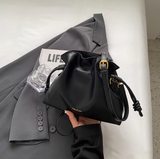 Ndyad Cloud Drawstring Bucket Bag Single Shoulder Crossbody Bag HZ1024
