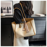 Ndyad large-capacity commuter shoulder tote bag HZ1024