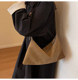 Ndyad Deerskin Commuter Crossbody Bag HZ1024