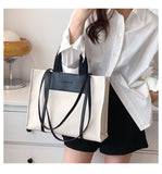 Ndyad commuter large capacity canvas shoulder bag HZ1024