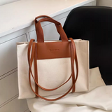Ndyad commuter large capacity canvas shoulder bag HZ1024