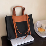 Ndyad commuter large capacity canvas shoulder bag HZ1024