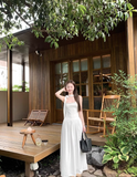Ndyad style gentle halter neck suspender dress HZ1024