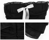 Evafashion A-line homecoming dresses chiffon birthday dresses HZ1024