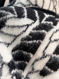 Ndyad soft V-neck mid-length cardigan sweater HZ1024