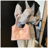 Ndyad ballet style red bow shoulder bag HZ1024