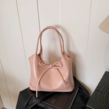 Ndyad ballet style red bow shoulder bag HZ1024