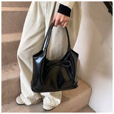 Ndyad ballet style red bow shoulder bag HZ1024