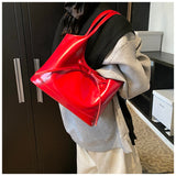 Ndyad ballet style red bow shoulder bag HZ1024