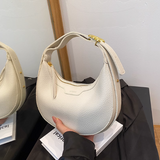 Ndyad all-match solid color shoulder crossbody bag dumpling bag HZ1024