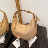 Ndyad all-match solid color shoulder crossbody bag dumpling bag HZ1024