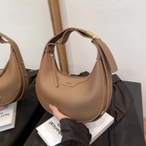 Ndyad all-match solid color shoulder crossbody bag dumpling bag HZ1024