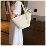 Ndyad shoulder tote bag beach handbag woven bag HZ1024