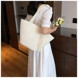 Ndyad shoulder tote bag beach handbag woven bag HZ1024
