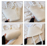 Ndyad shoulder tote bag beach handbag woven bag HZ1024
