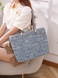 Ndyad capacity commuter tote bag shoulder underarm bag HZ1024