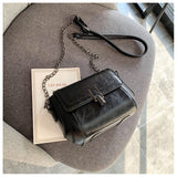 Ndyad Kong style retro chain messenger bag shoulder bag HZ1024