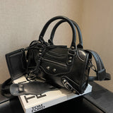 Ndyad underarm shoulder crossbody bag Millennial Spice Girl motorcycle bag HZ1024