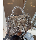 Ndyad chain crossbody bag shoulder square bag HZ1024