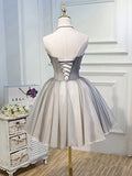 Ndyad Sweetheart Neck Tulle Lace Short Prom Dress, Cute Homecoming Dress HZ1024