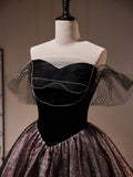 Ndyad Mini Short Prom Dress, Sweetheart Neck Black Cute Homecoming Dress HZ1024