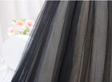 Ndyad Black Tulle Lace Long Prom Dresses, Black Long Evening Dresses HZ1024