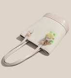 Ndyad canvas bag handbag underarm bucket bag shoulder bag HZ1024