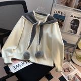 Ndyad Christmas atmosphere shawl knitted sweater HZ1024