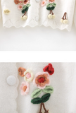 Ndyad 3D Flower Long Sleeve Cardigan Sweater HZ1024