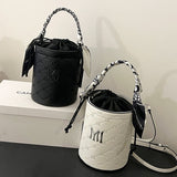 Ndyad fashion portable bucket bag HZ1024