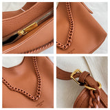 Ndyad soft leather commuter shoulder tote bag crossbody bag HZ1024