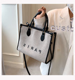 Ndyad Capacity Canvas Crossbody Handbag Tote Bag HZ1024