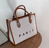 Ndyad Capacity Canvas Crossbody Handbag Tote Bag HZ1024
