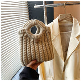 Ndyad simple knitted handbag HZ1024